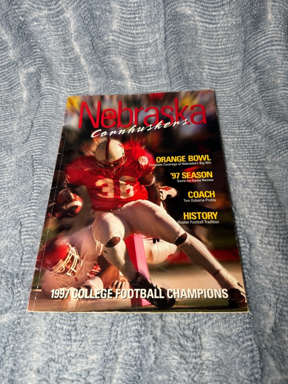 1997 Nebraska Cornhuskers National Champions Commemorative Magazine